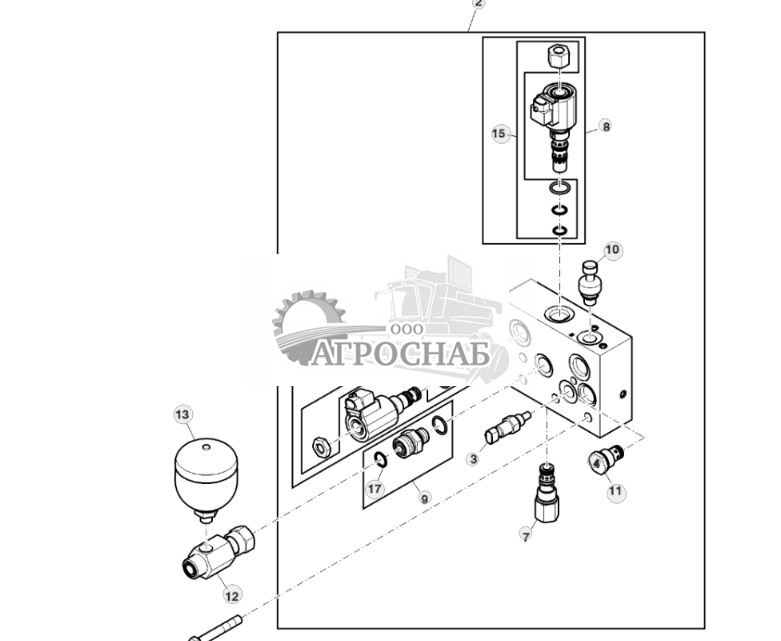 ГРУППА РЕВЕРСИВНОГО МЕХАНИЗМА КОЛЛЕКТОРА (YZ91378) MRTPSN1SB, MRTPSM1SB - ST305165 298.jpg